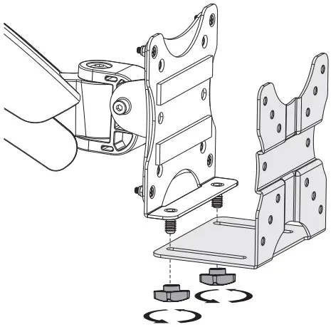 Humanscale M Thin Client Holder C02c-3