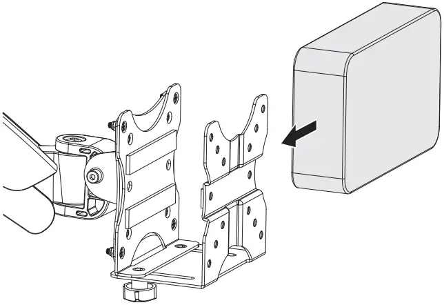 Humanscale M Thin Client Holder C02c-4