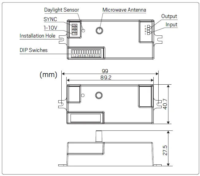 hidealite Moon Slim IP44 2300lm-16