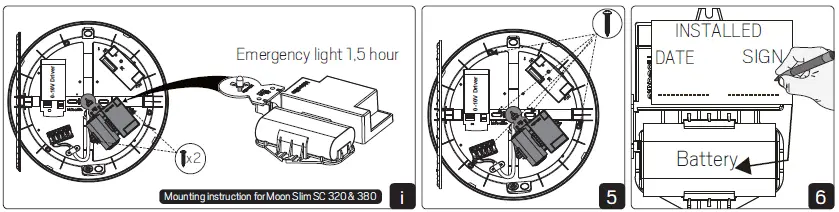 hidealite Moon Slim IP44 2300lm-19