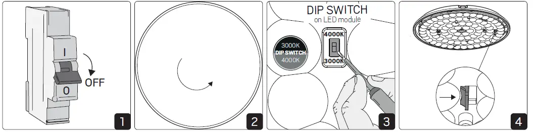 hidealite Moon Slim IP44 2300lm-4