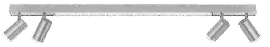 Paul Neuhaus 9153723 Pure Lines LED Ceiling Lamp in Anthracite IP20 9W