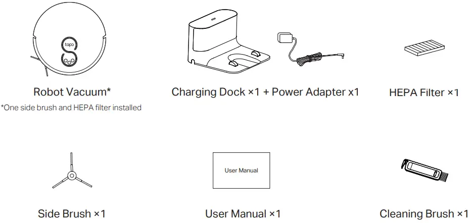 tapo RV10 Lite Robot Vacuum-FIG2
