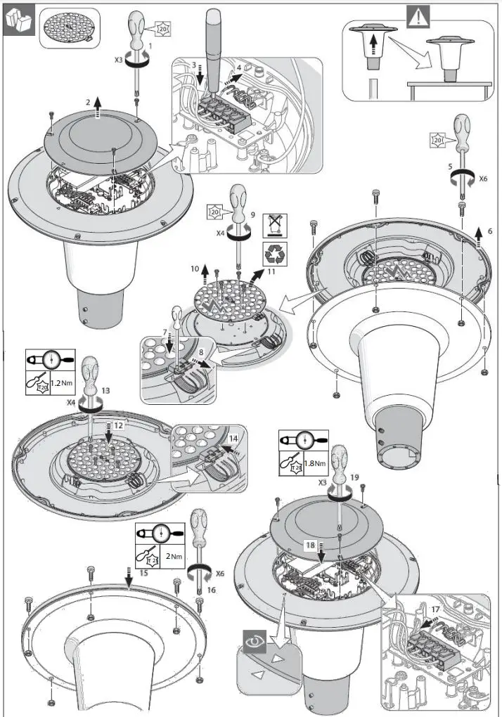 PHILIPS BDS490 CityCharm Cordoba lighting User Manual - How to use