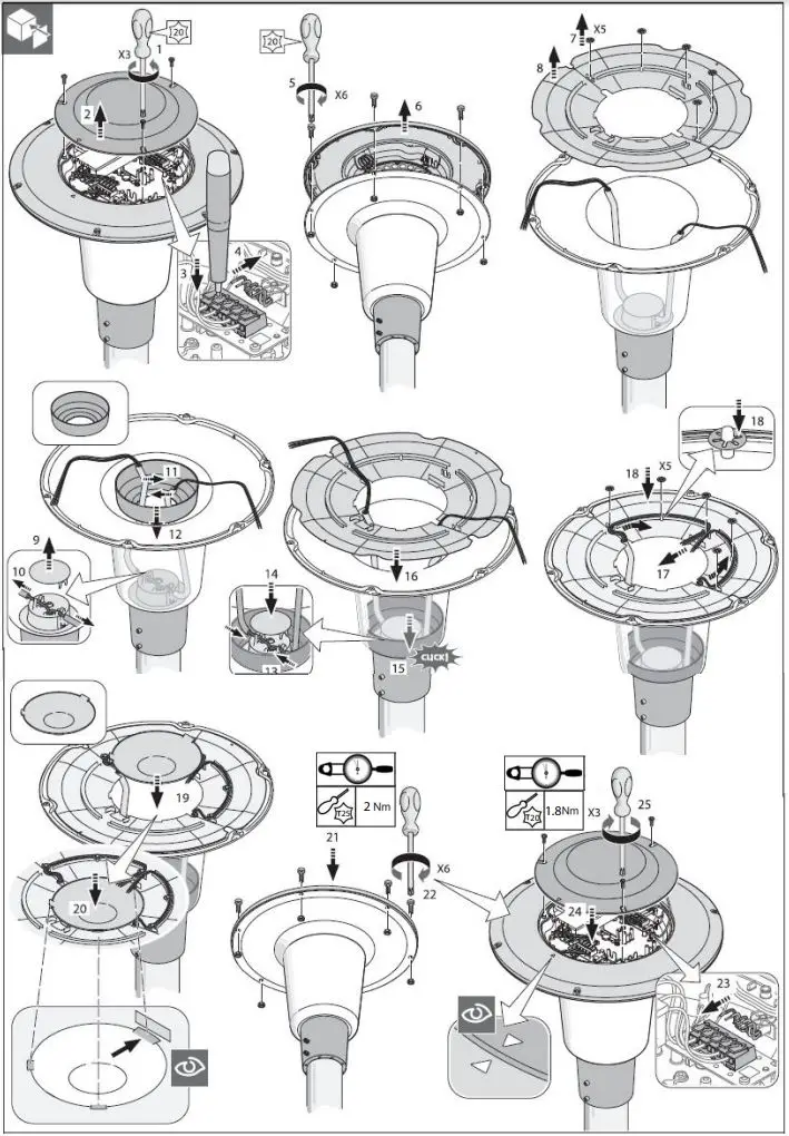 PHILIPS BDS490 CityCharm Cordoba lighting User Manual - How to use