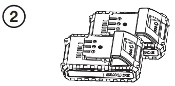 SUN JOE 24V X2 BVM190 CT RM iON Cordless Leaf Blower Vacuum Mulcher Kit - Accessories 1