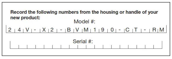 SUN JOE 24V X2 BVM190 CT RM iON Cordless Leaf Blower Vacuum Mulcher Kit - Serial Numbers