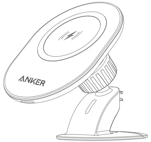 ANKER PowerWave Magnetic Car Charging - 1