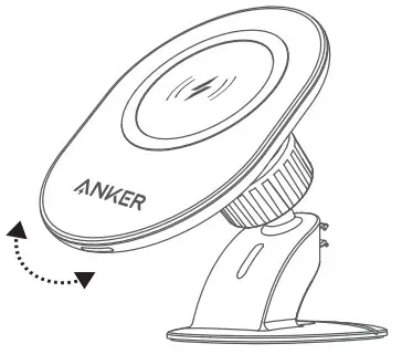ANKER PowerWave Magnetic Car Charging - Betrachtungswinkel