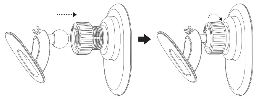 ANKER PowerWave Magnetic Car Charging - Charging Mount
