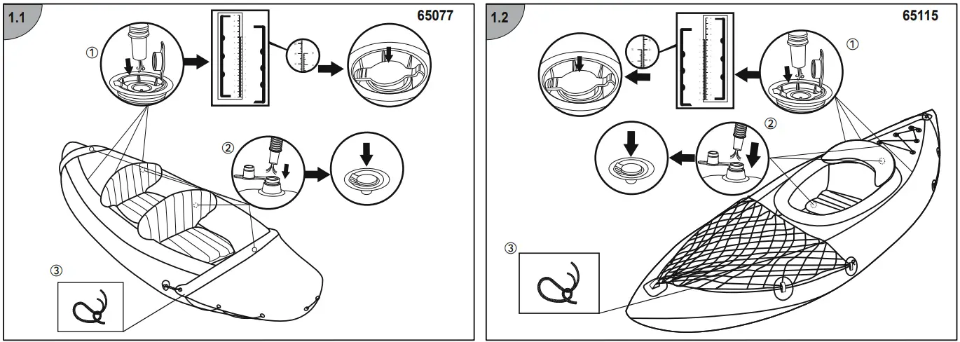 Bestway 65000 Series Inflatable Double Kayak-fig3