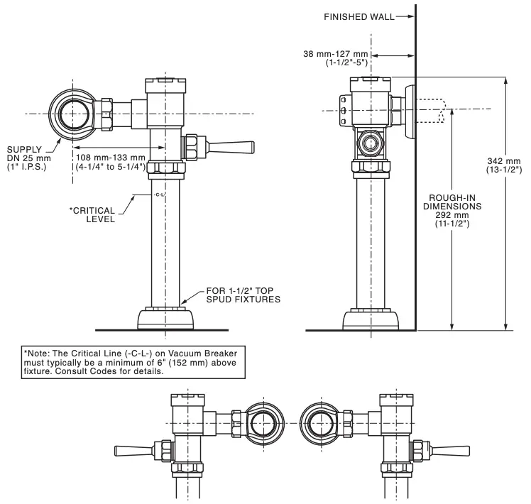 Left or Right Hand Installation
