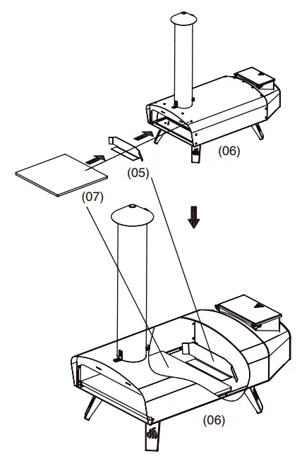 tepro DANBURY PELLET Pizza Oven-fig6