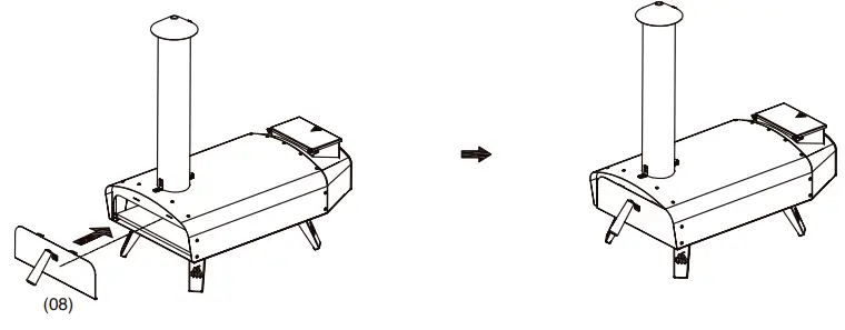 tepro DANBURY PELLET Pizza Oven-fig7