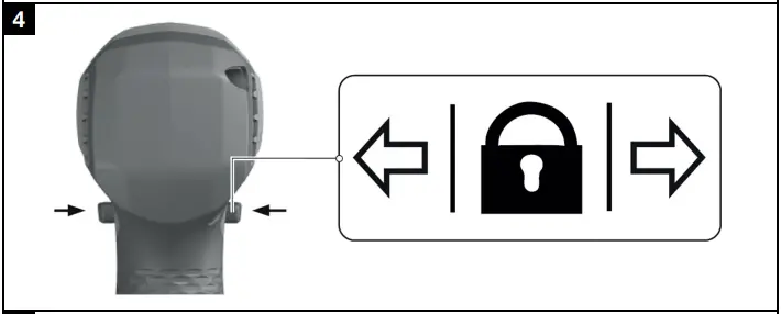 Setting forward or reverse rotation