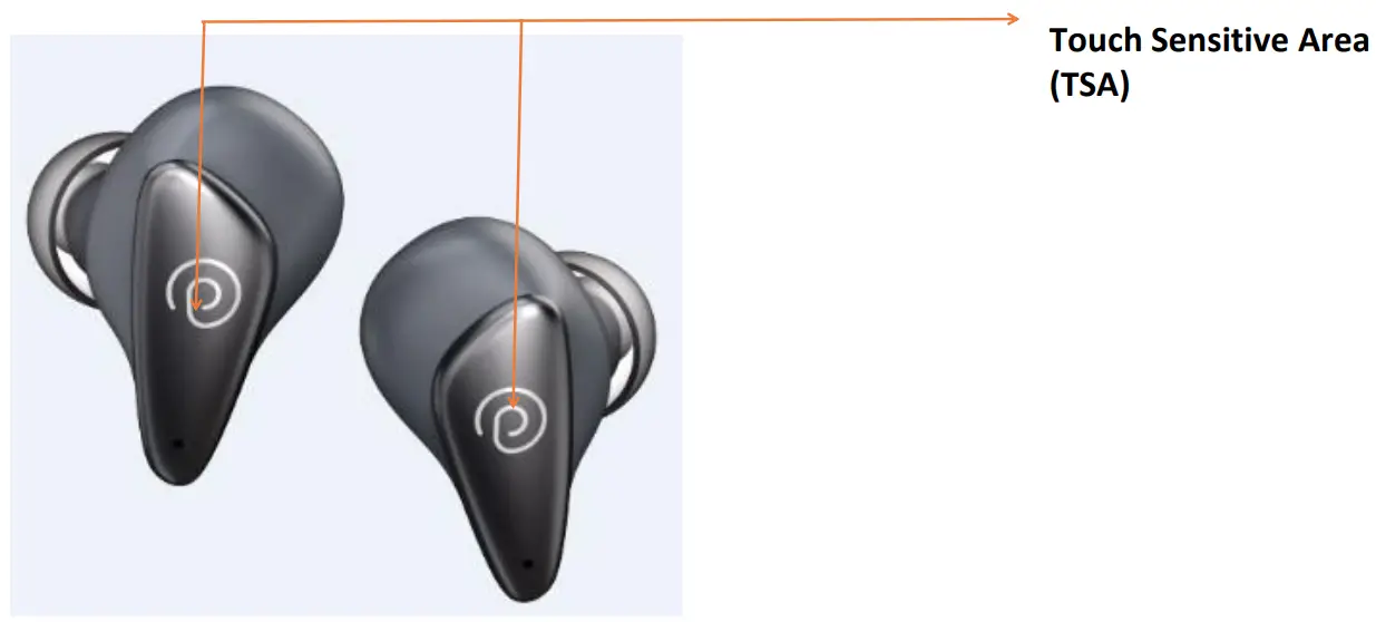 pTron Bassbuds Verse TWS Earbuds - fig