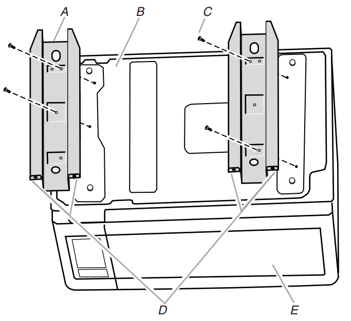 Whirlpool MK2167, MK2160 Microwave Oven Built In Trim Kit - Microwave Oven
