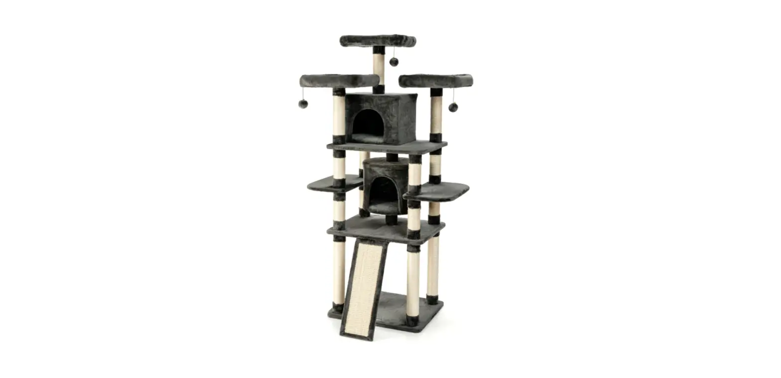 Forclover Cjw-ct435gr Rope Cat Tree Instructions Forclover Cjw-ct435gr Rope Cat Tree Instructions