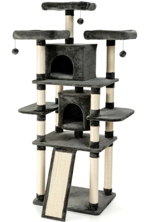 FORCLOVER-CJW-CT435GR-Rope-Cat-Tree