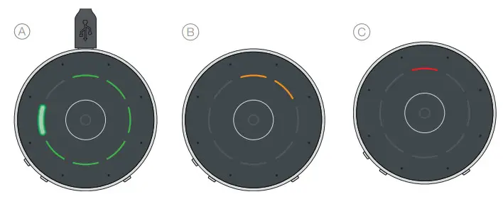 Starkey Hearing Technologies Table Microphone - Battery Status Indicators