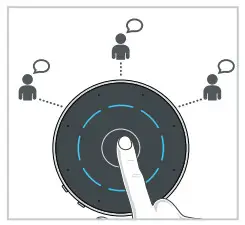 Starkey Hearing Technologies Table Microphone - Surround Mode