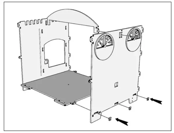 NESTERA Plastic Chicken Coop - Figure 12