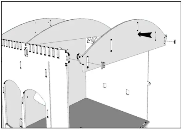 NESTERA Plastic Chicken Coop - Figure 14