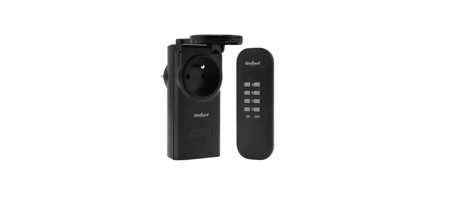 Rebel Urz1227-3 Outdoor Power Socket With Remote Control User Manual