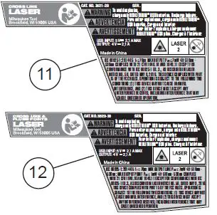 milwaukee 3521-20 Redlithium USB Cross Line Laser-2