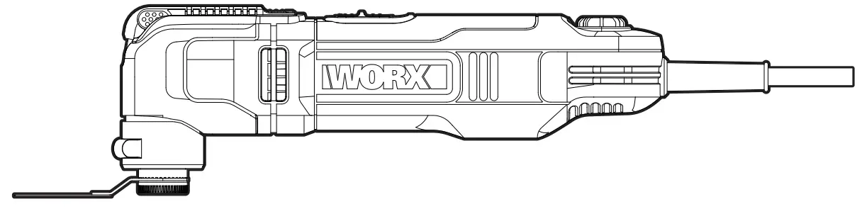 WORX WX686 X Oscillating Multi Tool