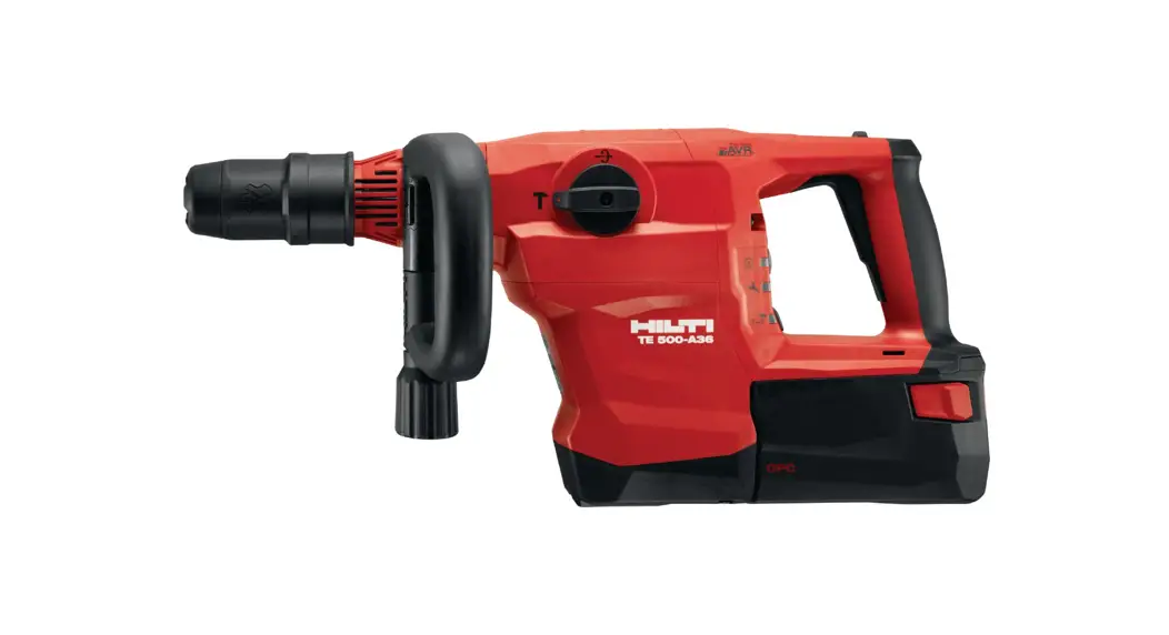 Hilti Te 500-a36 Cordless Sds Max Breaker Instruction Manual Hilti Te 500-a36 Cordless Sds Max Breaker Instruction Manual