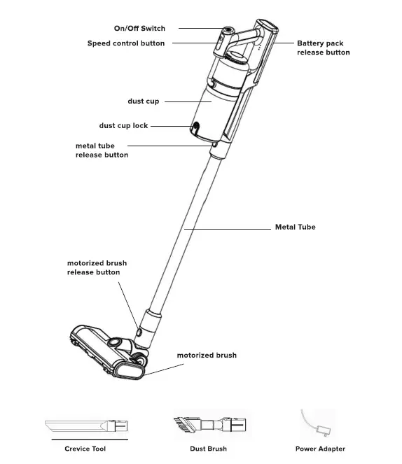 LAVEX-JANITORIAL-457VC8002BL-Blue-Cordless-Stick-Vacuum-fig-1