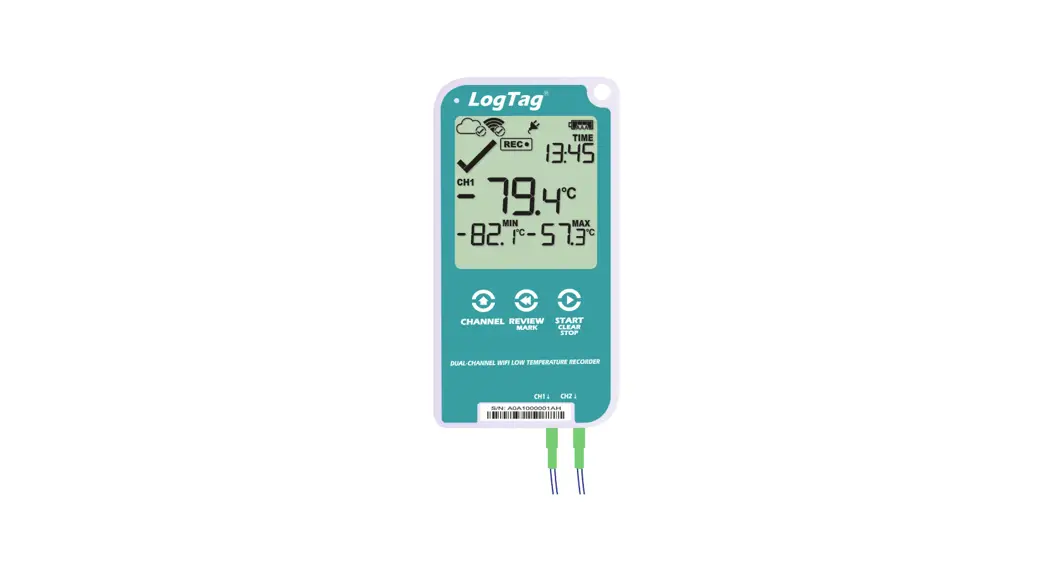 Logtag Utrel30-wifi Wifi Ultra-low Temperature Data Logger User Guide
