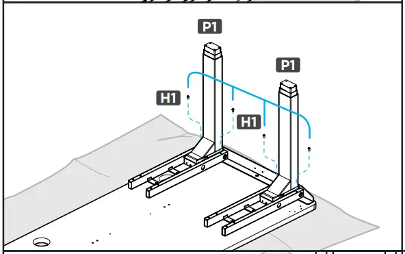 Desk Assembly Instructions