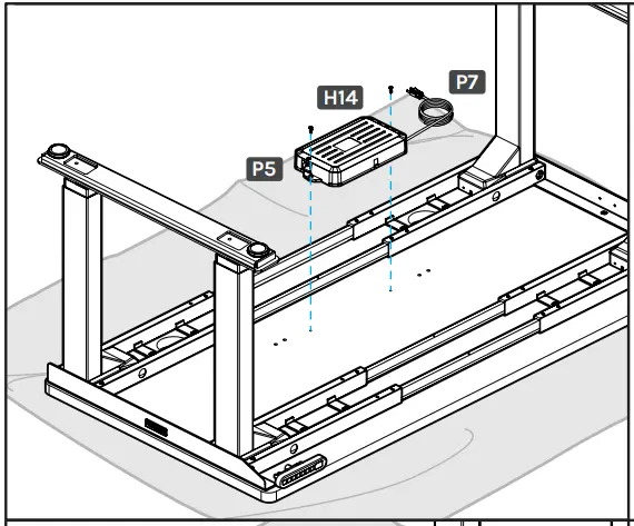 Desk Assembly Instructions