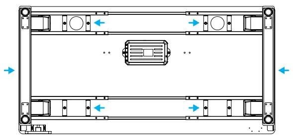 P9 Wire Management Tray (optional)
