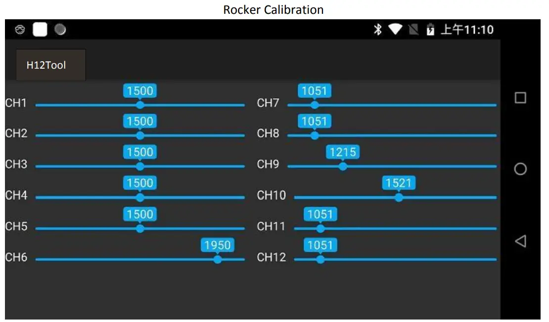SKYDROID H12 12 Channel Remote Control for Drones-fig6