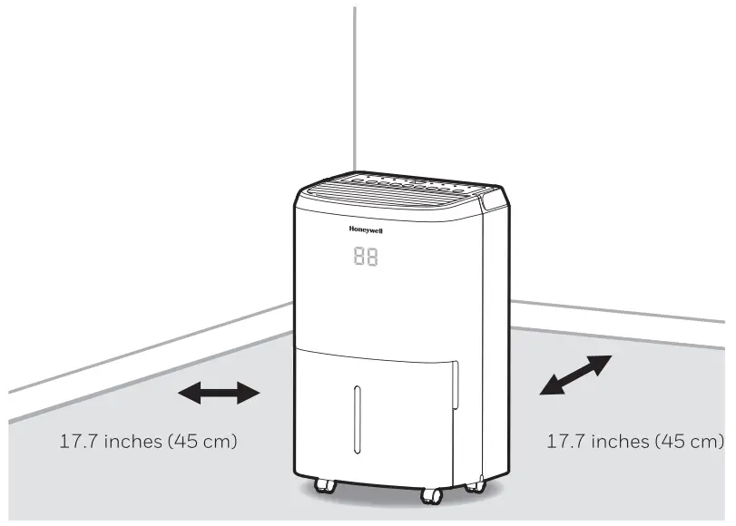 Honeywell TP50WKN 50Pint Energy Star Dehumidifier - fig 2