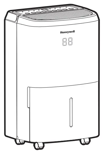 Honeywell TP50WKN 50Pint Energy Star Dehumidifier