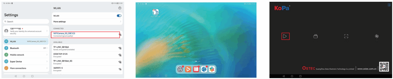 OSTEC Trinocular Microscope WiFi Camera - fig 10