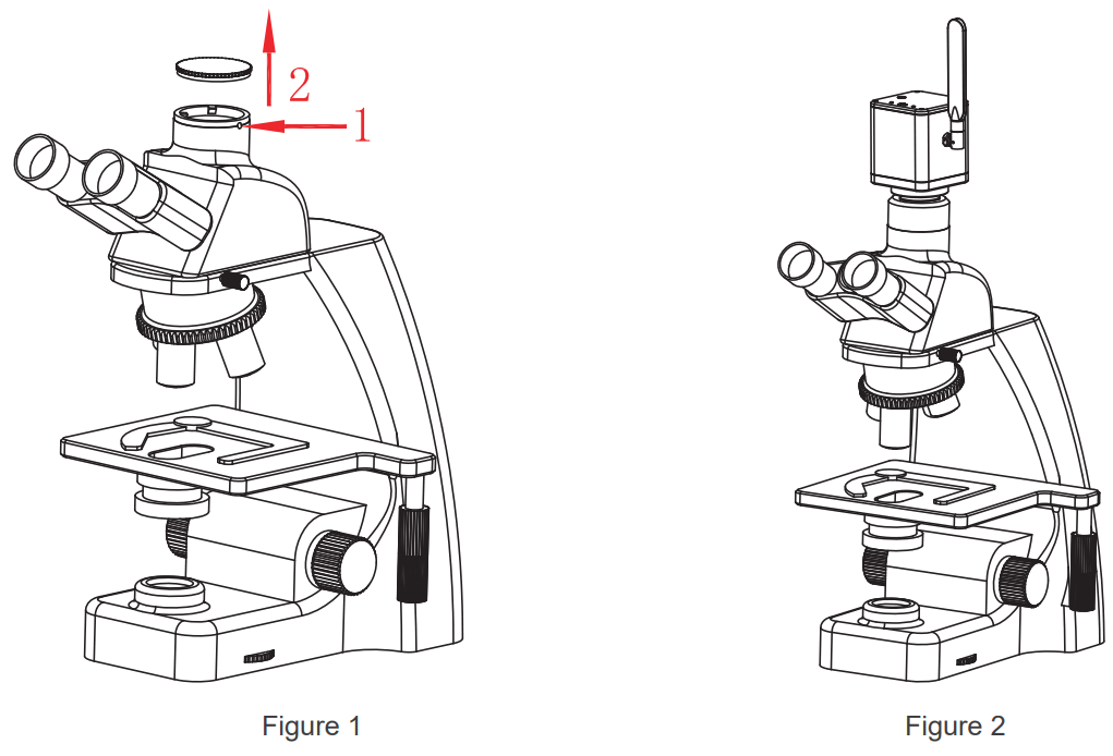 OSTEC Trinocular Microscope WiFi Camera - fig 7