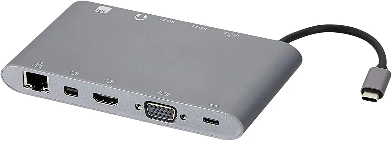 amazon basics B081TD1WV5 Aluminum Type-C Docking