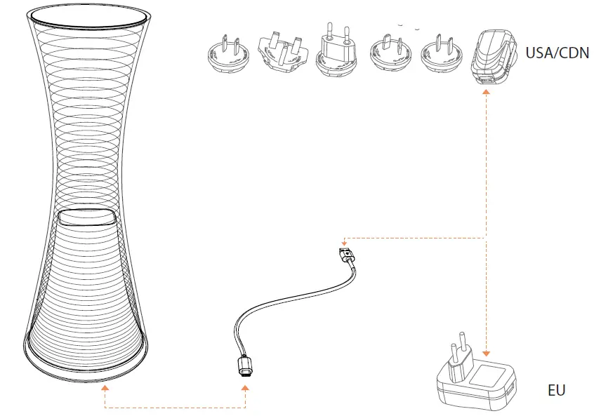 Artemide COME TOGETHER LED Table Lamp 1