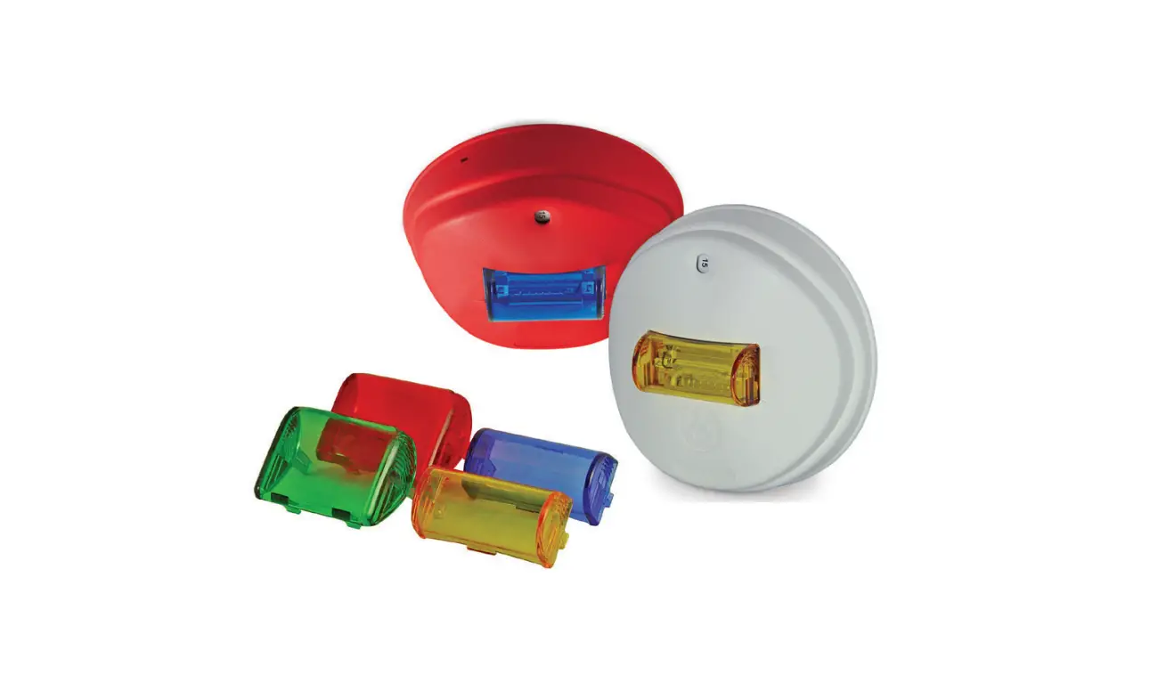 Potter Ccs-24 Series Ceiling Mount Colored Lens Strobe Owner's Manual Potter Ccs-24 Series Ceiling Mount Colored Lens Strobe Owner's Manual