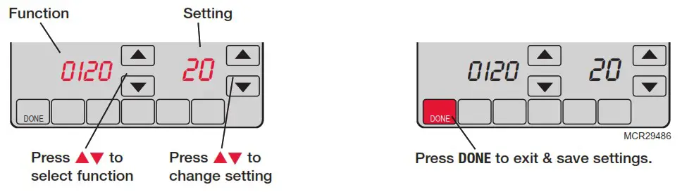 Honeywell VisionPRO TH8000 Series Touch Screen Programmable Thermostat - Installer setup 2