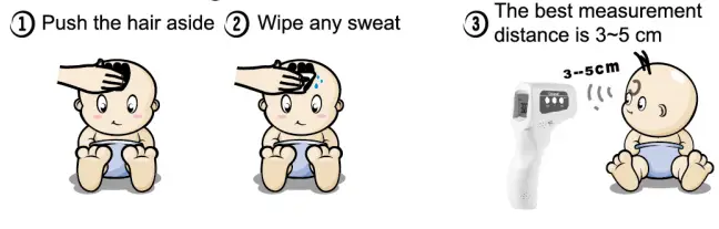 Berrcom Non-Contact Infrared Thermometer JXB-178 -- guide2