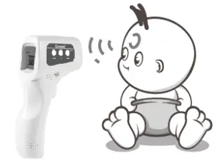 Berrcom Non-Contact Infrared Thermometer JXB-178 -- take