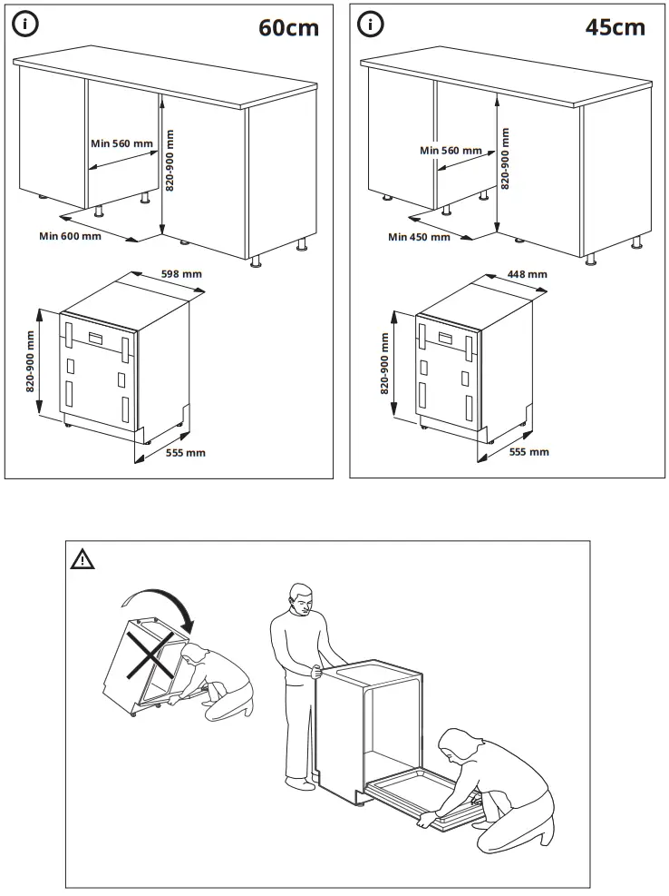 IKEA RENGÖRA Integrated Dishwasher -