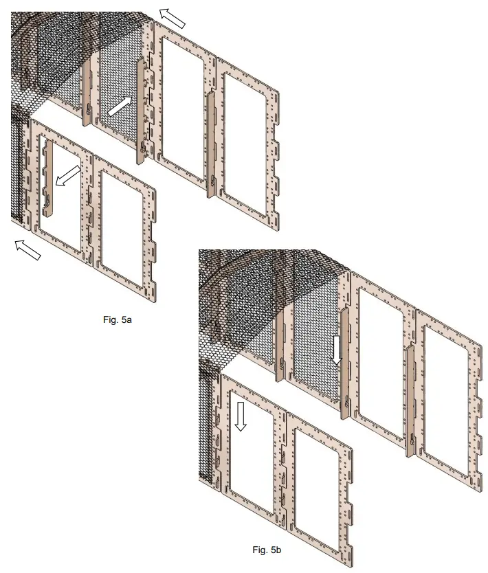 SNAP LOCK Small Coop Run Extension - Assembly 5
