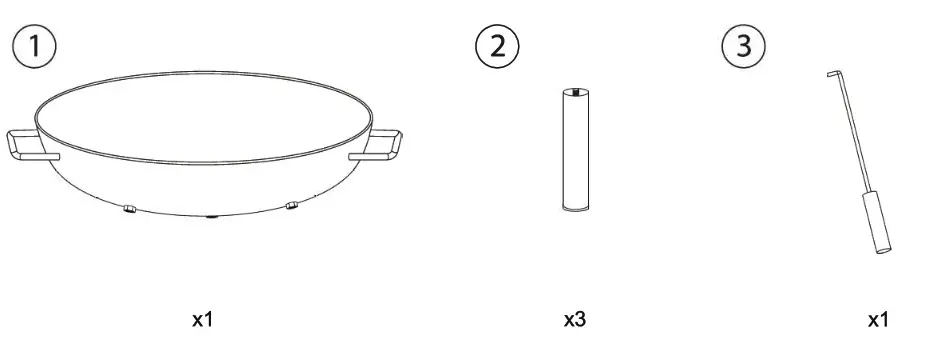 BUCCAN BBQ 2 Round Firepits - Product Overview 1